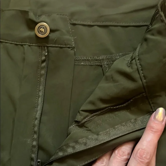 Olive Green Men's Cargo tactical Pants - Picture 5 of 16